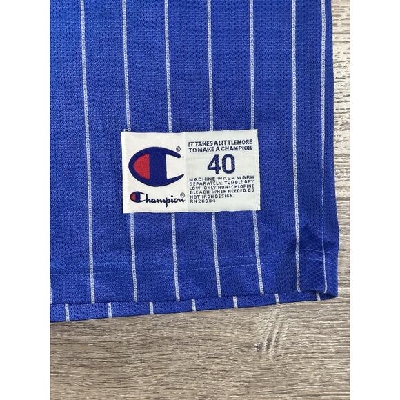 Vintage 90s Champion Authentic Penny Hardaway Orlando Magic NBA Jersey - Mens 40 - Picture 2 of 9